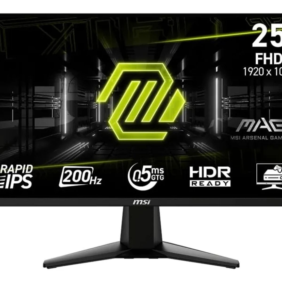 MSI - Monitor Gamer Mag 255f E20 25 Pulgadas Full Hd 200hz Color Negro