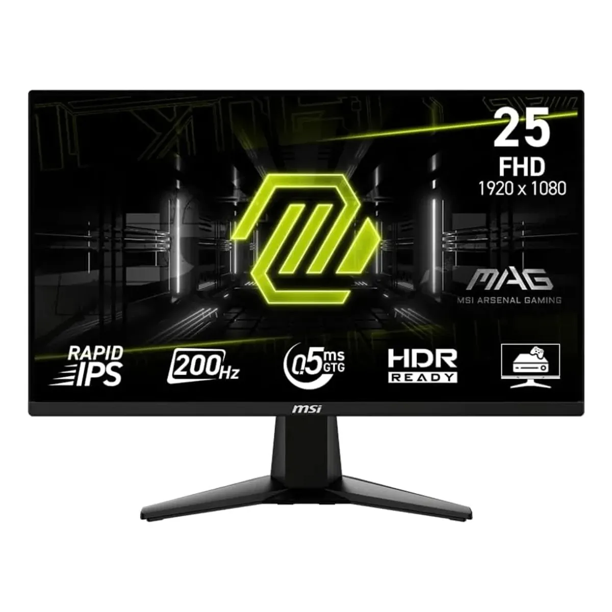 MSI - Monitor Gamer Mag 255f E20 25 Pulgadas Full Hd 200hz Color Negro