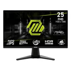 MSI - Monitor Gamer Mag 255f E20 25 Pulgadas Full Hd 200hz Color Negro