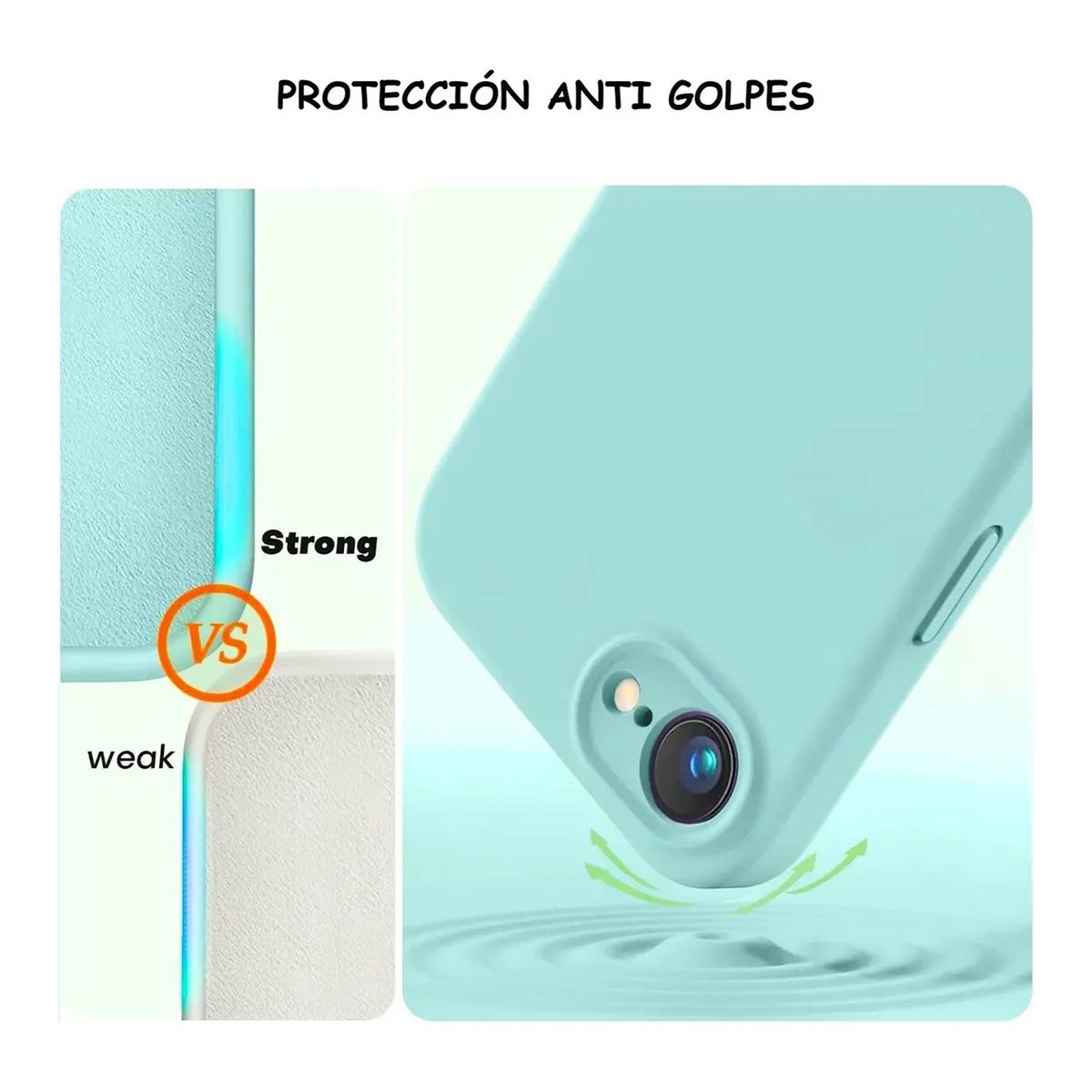 BELKRA - Carcasa Para Iphone 17e + Mica Vidrio Lamina