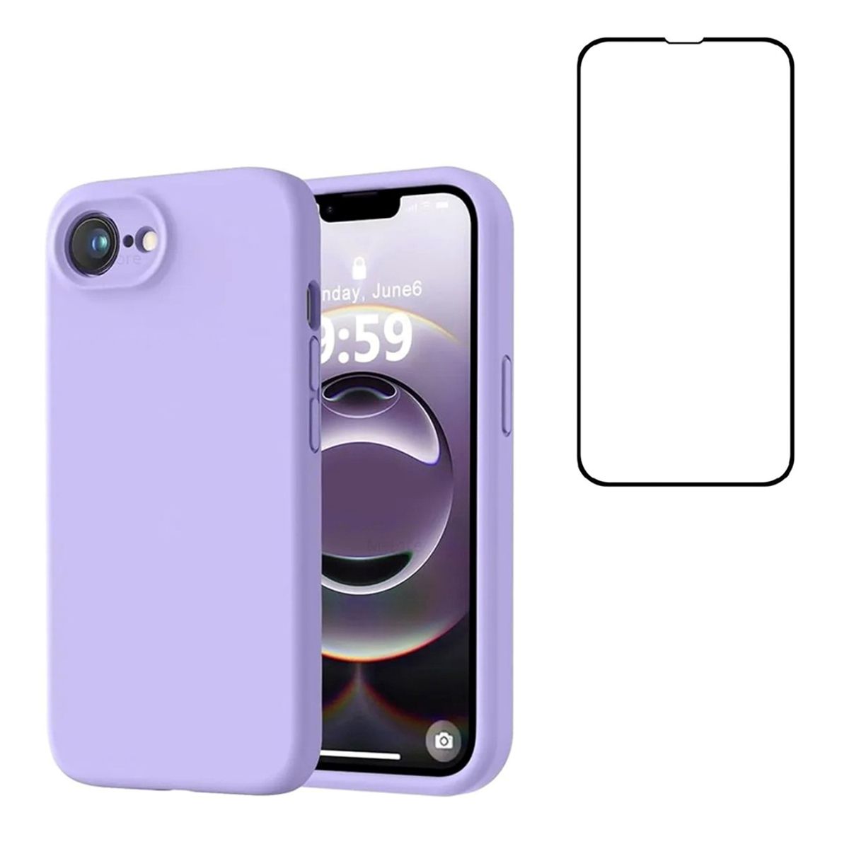 BELKRA - Carcasa Para iPhone 17E + Mica Vidrio Lamina