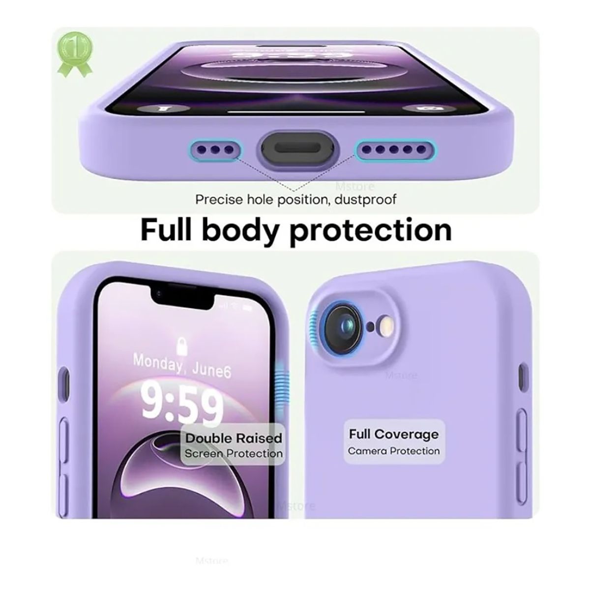 BELKRA - Carcasa Para iPhone 17E + Mica Vidrio Lamina