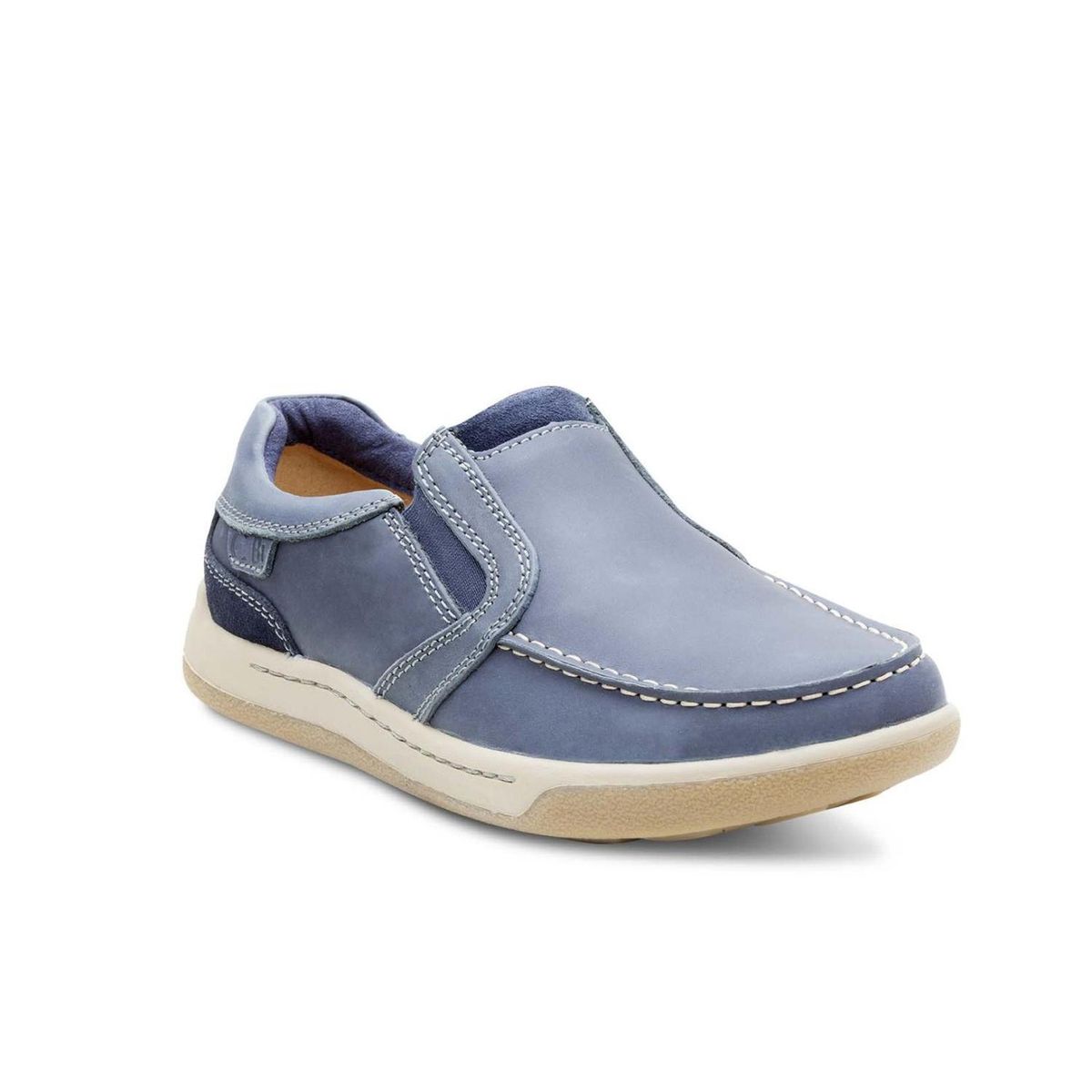 CARDINALE - Zapatos Slip-On Hombre Cuero Arno-3-03-Azul