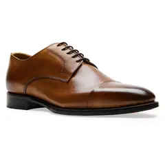CARDINALE - Zapatos Formales Hombre Suela Cuero Magno Bigli-0-01 Brandy