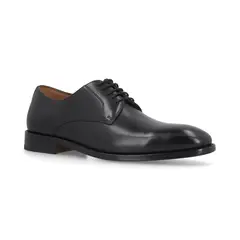 CARDINALE - Zapatos Formal Hombre Suela Cuero Sheffield Negro
