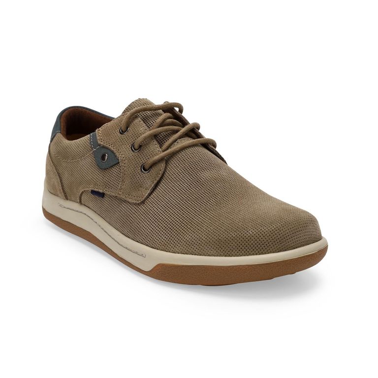 Zapatos Hombre Cordones Cuero Arno-0-11 Taupé
