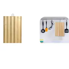 GENERICO - Tabla Para Cortar De Madera Bambu 28x38cm 1PCS