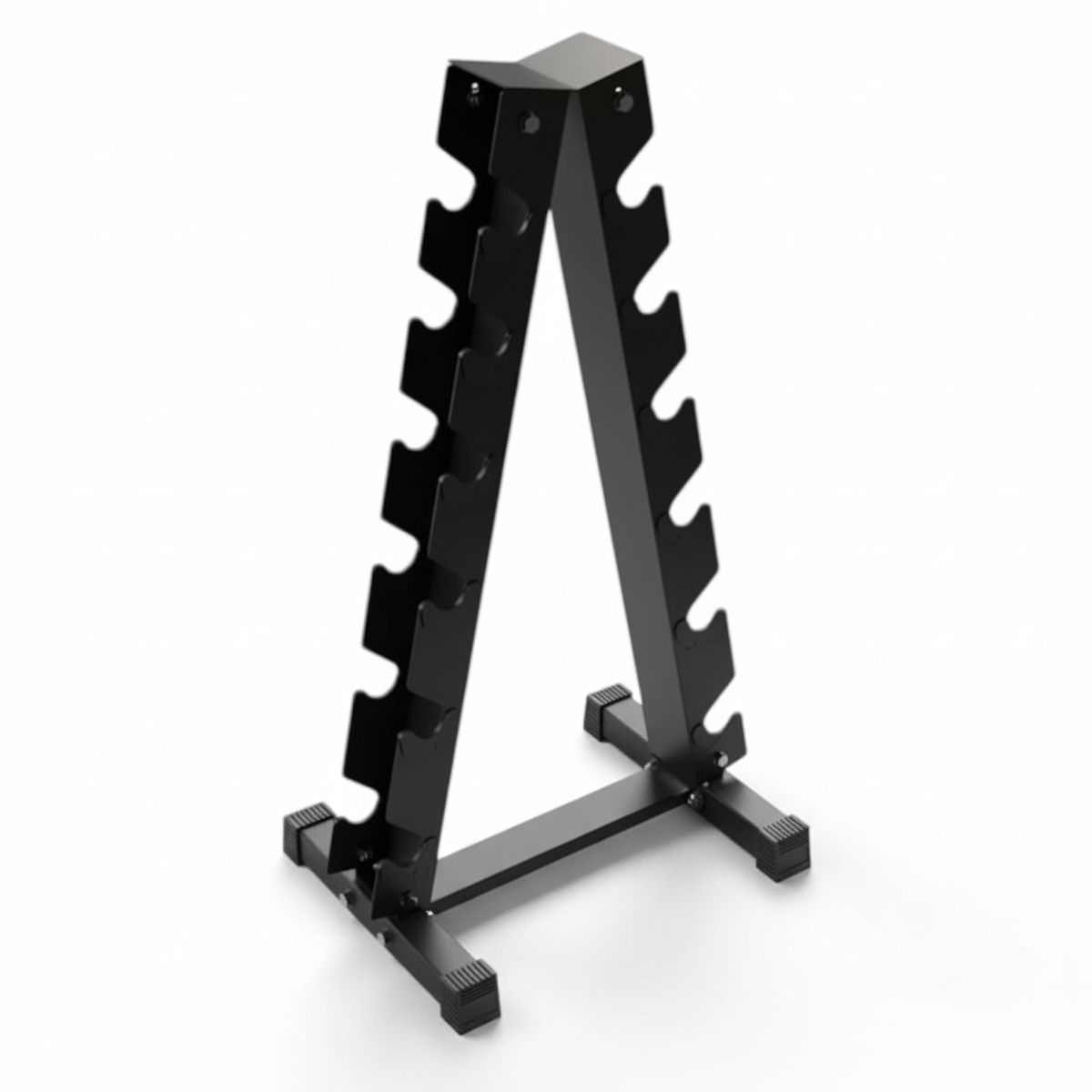 GENERICO - Rack para mancuernas Hexagonales - 6 pares