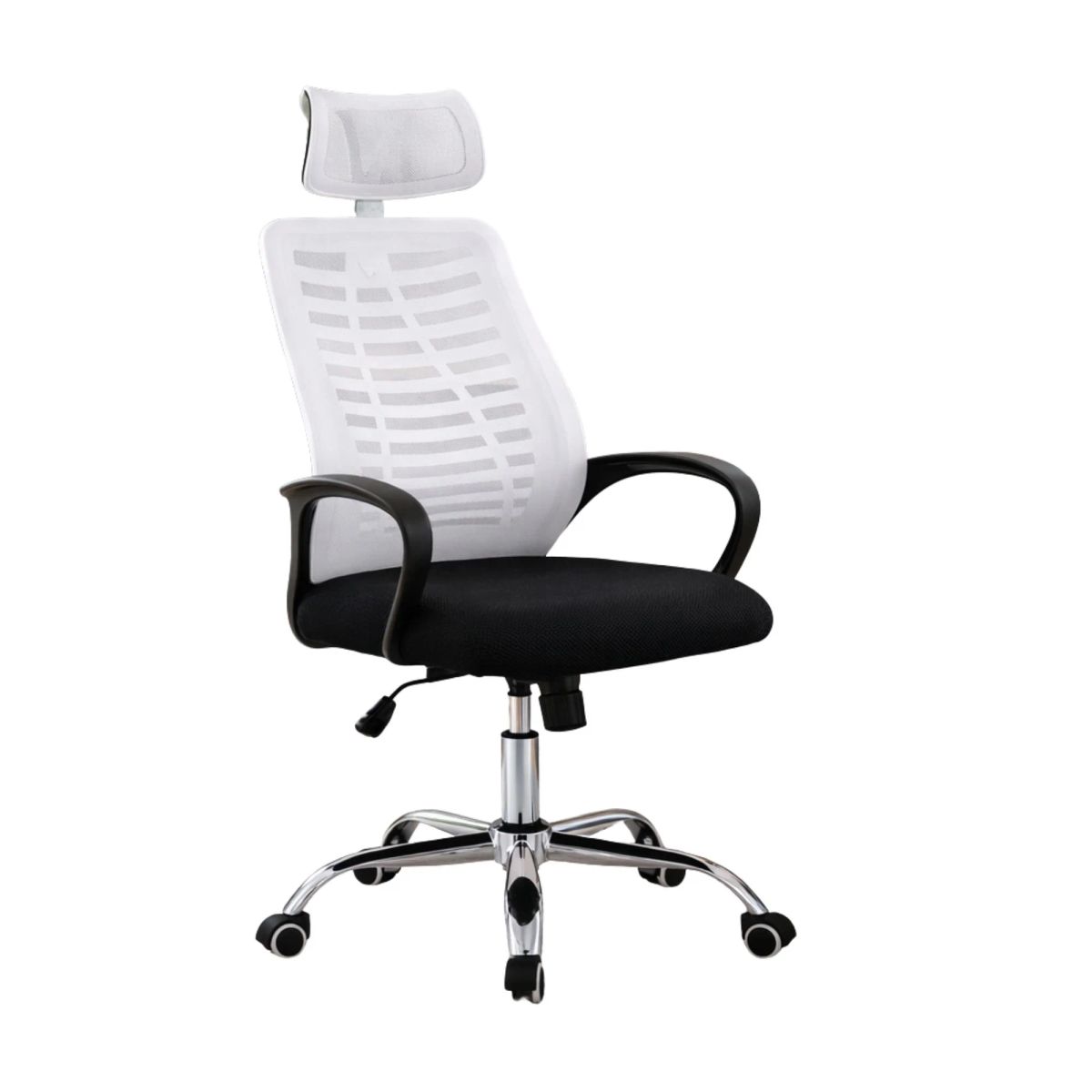 ARTHOME - Silla De Oficina Ejecutiva Madrid Ergonomica Color Negra y Gris