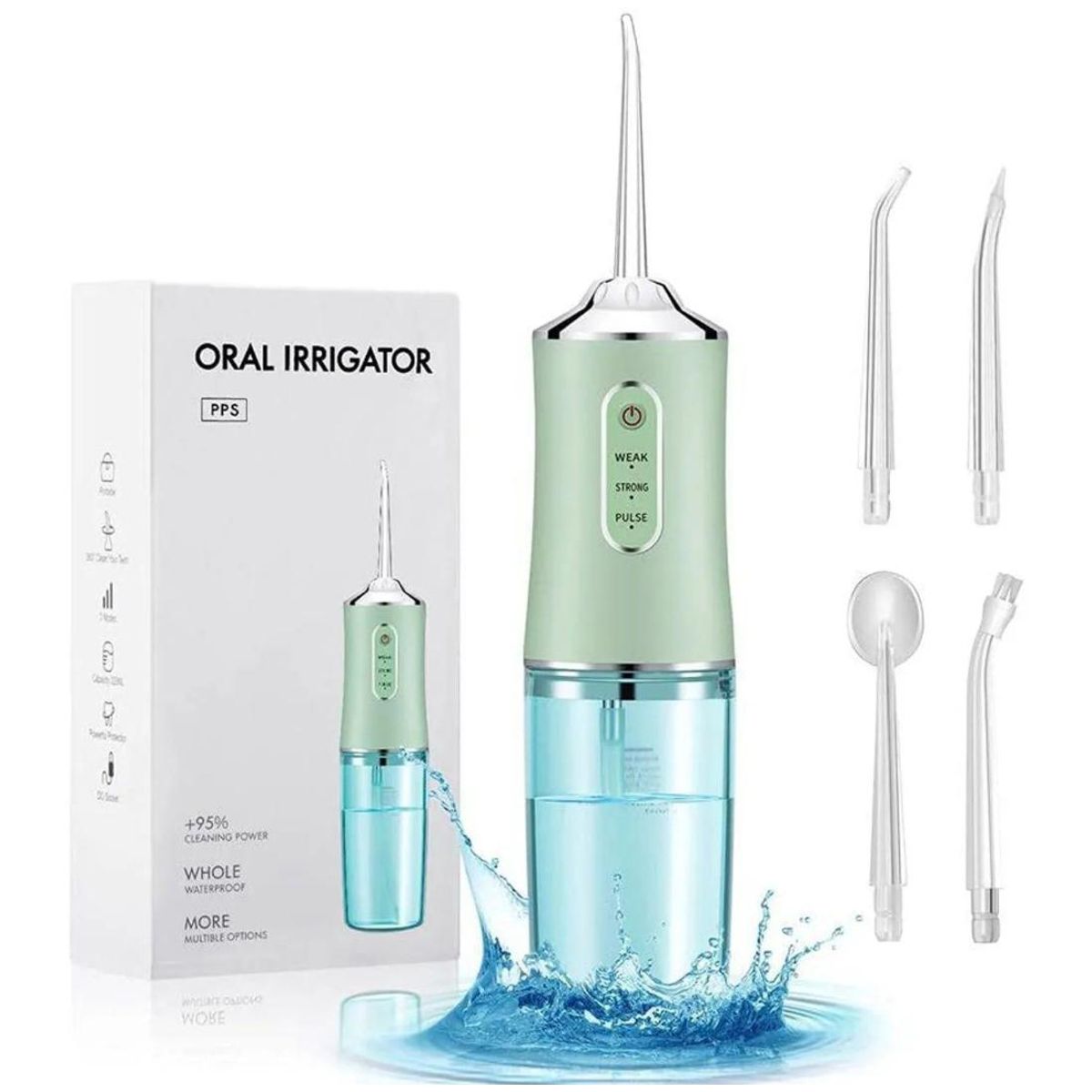 GENERICO - Limpiador Dental Portatil USB Irrigador Bucal