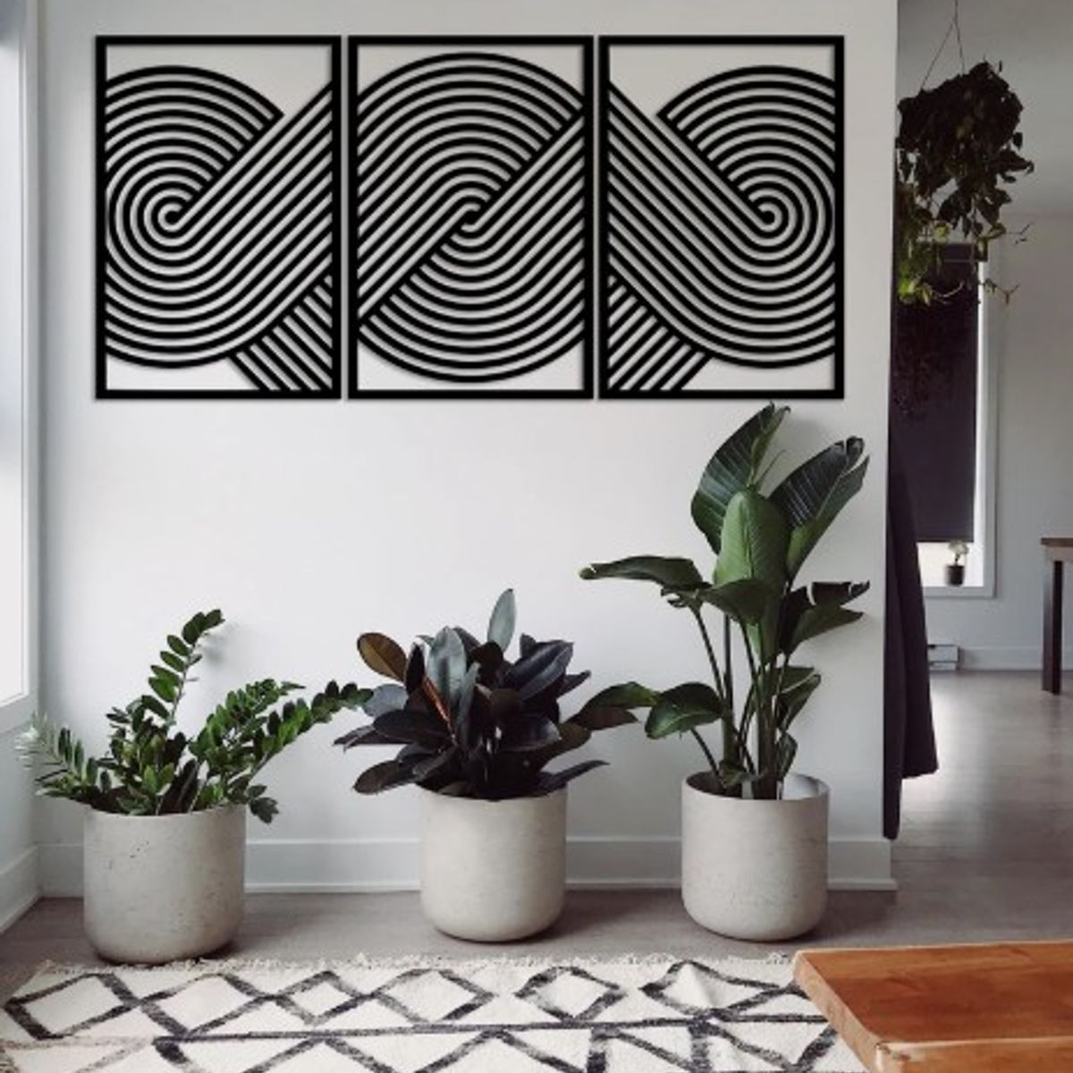 LOS REGALONES - Cuadros Decorativos Abstracto En Madera Mdf 3mm 33x50