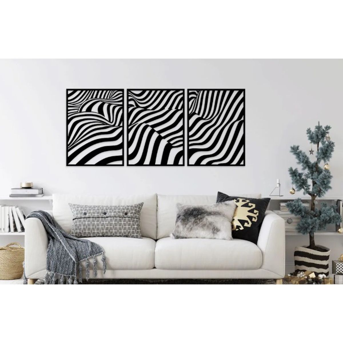 LOS REGALONES - Cuadros Decorativos Abstracto En Madera Mdf 3mm 33x45