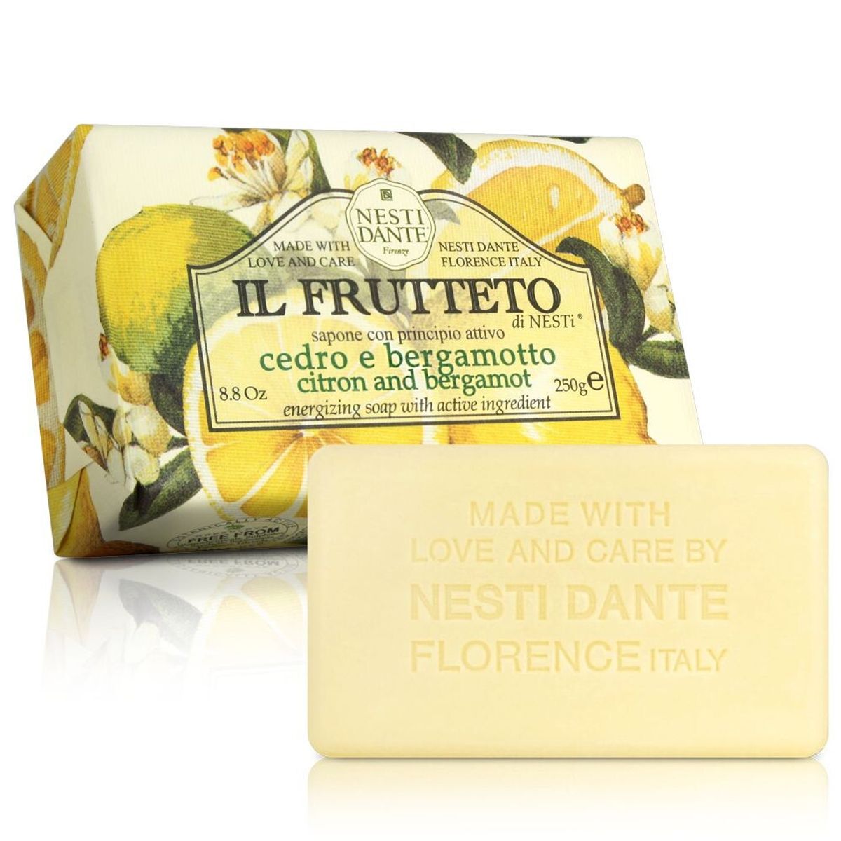 NESTI DANTE - Jabón Italiano - Il Frutteto Cedro y Bergamota