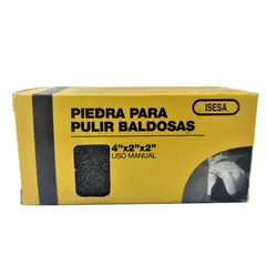 ISESA - Piedra Esmeril para Pulir Baldosas P100 ganate 4x2x2