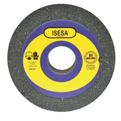ISESA - Piedra Esmeril Recta Óxido Aluminio 8 x 12 Grano 60