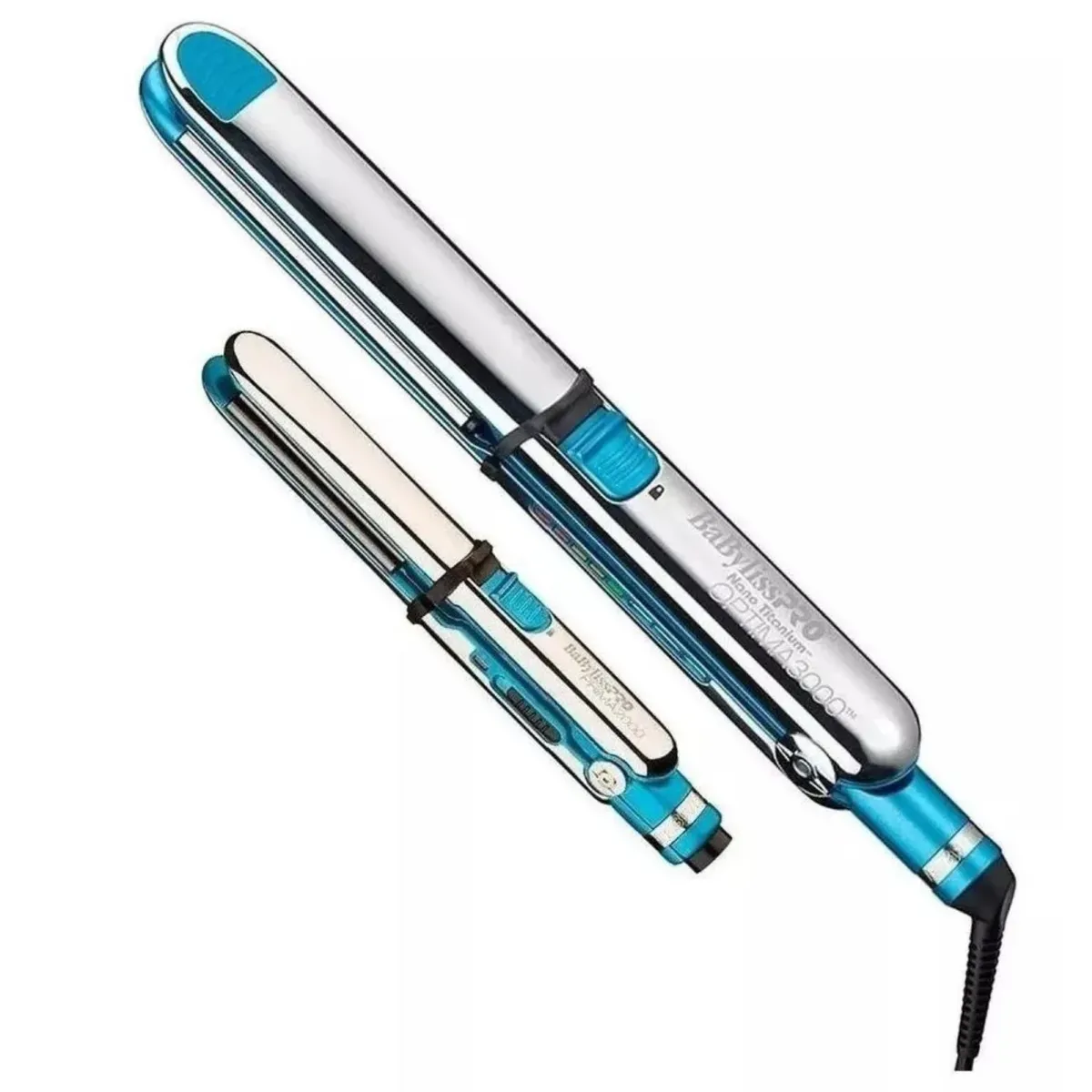 BABYLISS PRO - KIT Plancha Babyliss Pro Nano Titanium Optima 3000 + Optima 2000