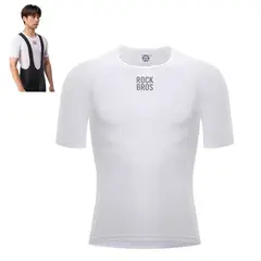 ROCKBROS - Polera Primera Capa Ciclismo Secado Rápido Malla