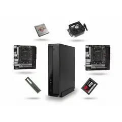AMD CORP - Pc Oficina Amd Athlon 3000g 8gb Ram 128gb Ssd Wifi - Nuevo