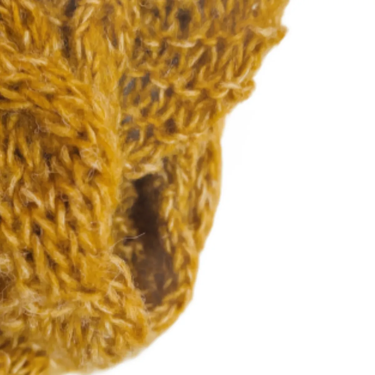 AMG ACCESORIOS - CUELLO DE LANA MOHAIR TEJIDO A MANO DISEÑO EXCLUSIVO
