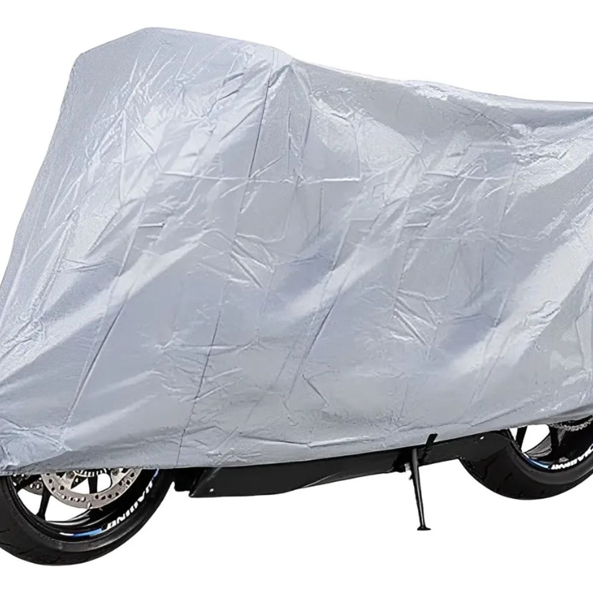 GENERICO - Funda protectora metalizada para motocicleta