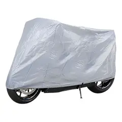 GENERICO - Funda protectora metalizada para motocicleta