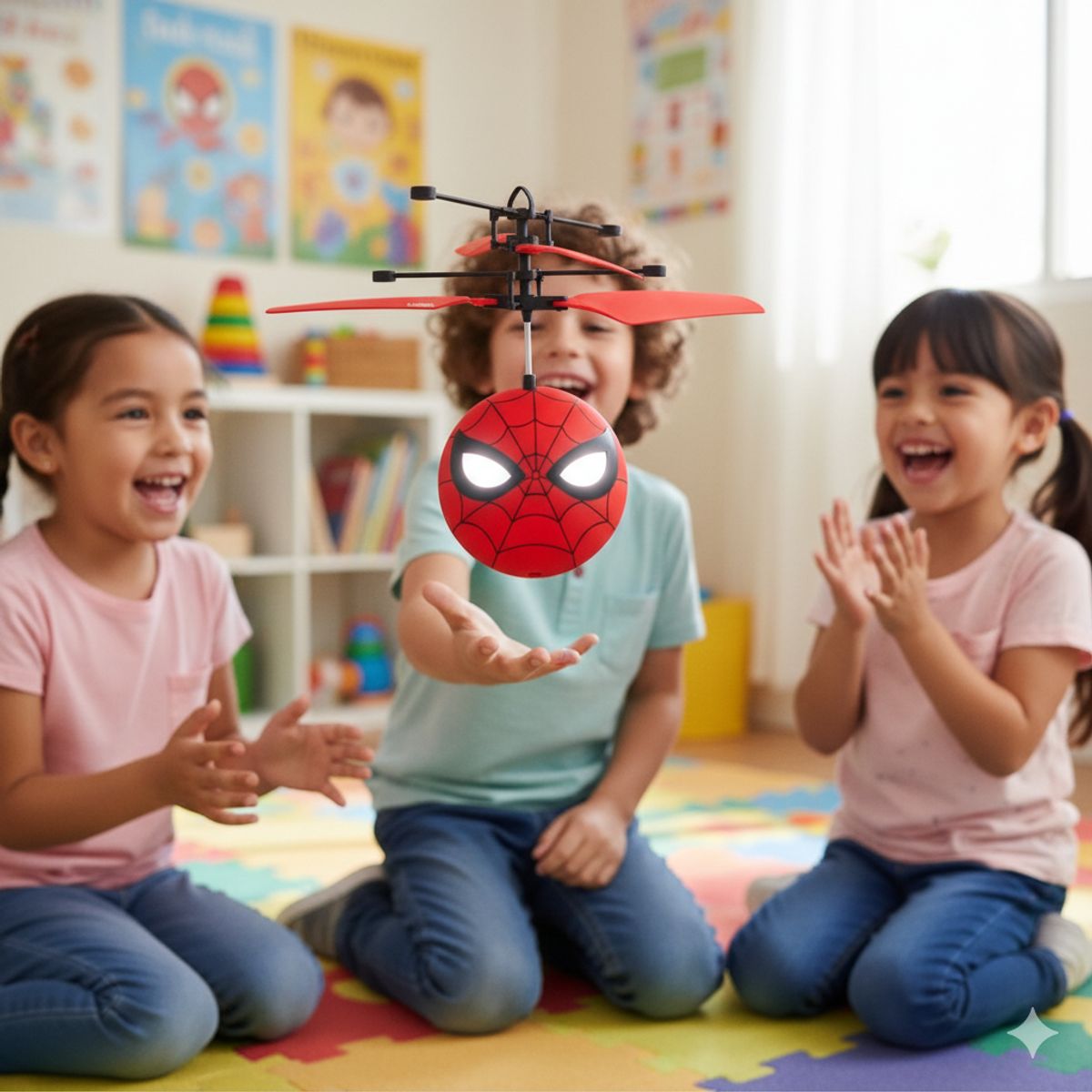 TOYNG - Helicoptero Ball Spider-Man