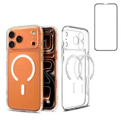BELKRA - Carcasa Para Iphone 17 Pro Magsafe + Mica Vidrio