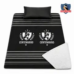 GENERICO - Frazada Polar Sherpa Centenario 1.5 Plazas 150x200
