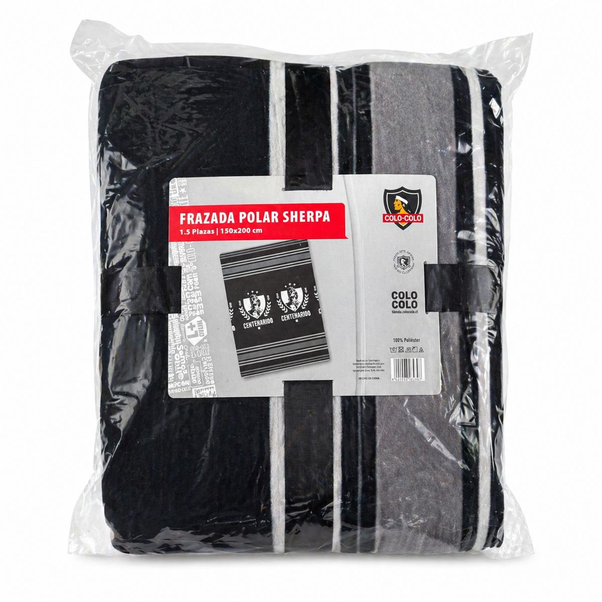 GENERICO - Frazada Polar Sherpa Centenario 1.5 Plazas 150x200