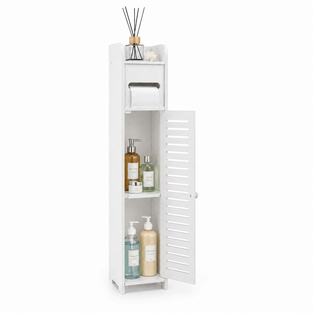 GENERICO - Mueble Estante de Baño Organizador Repisa Cocina Esquinero