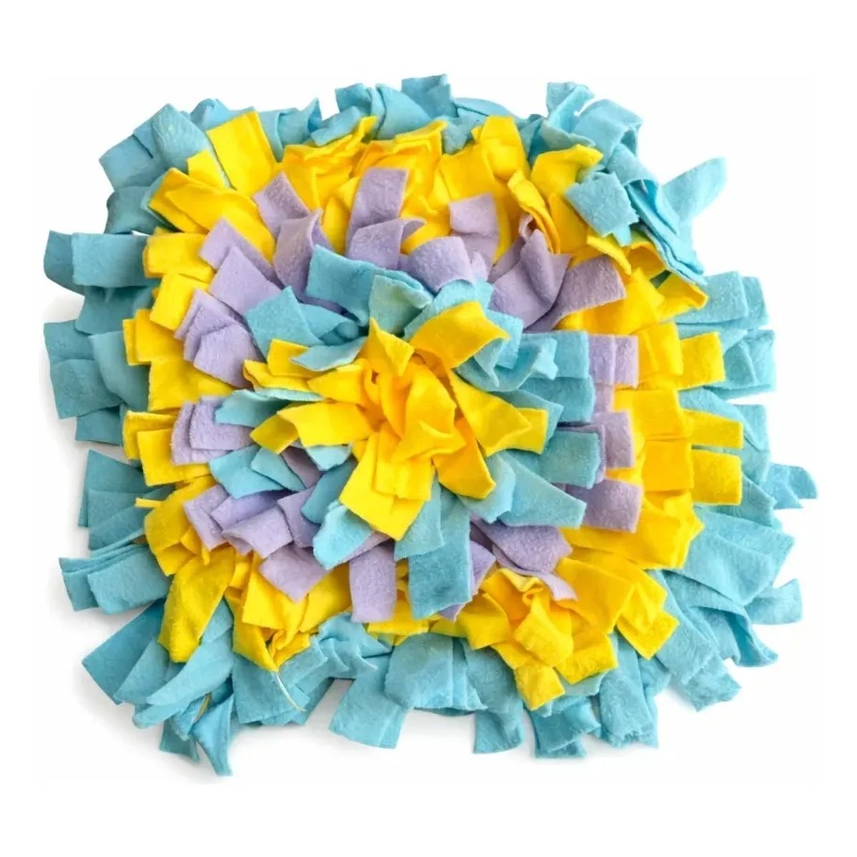GENERICO - Alfombra Olfativa Perro Juguete Interactivo 35cm Antiestrés Multicolor