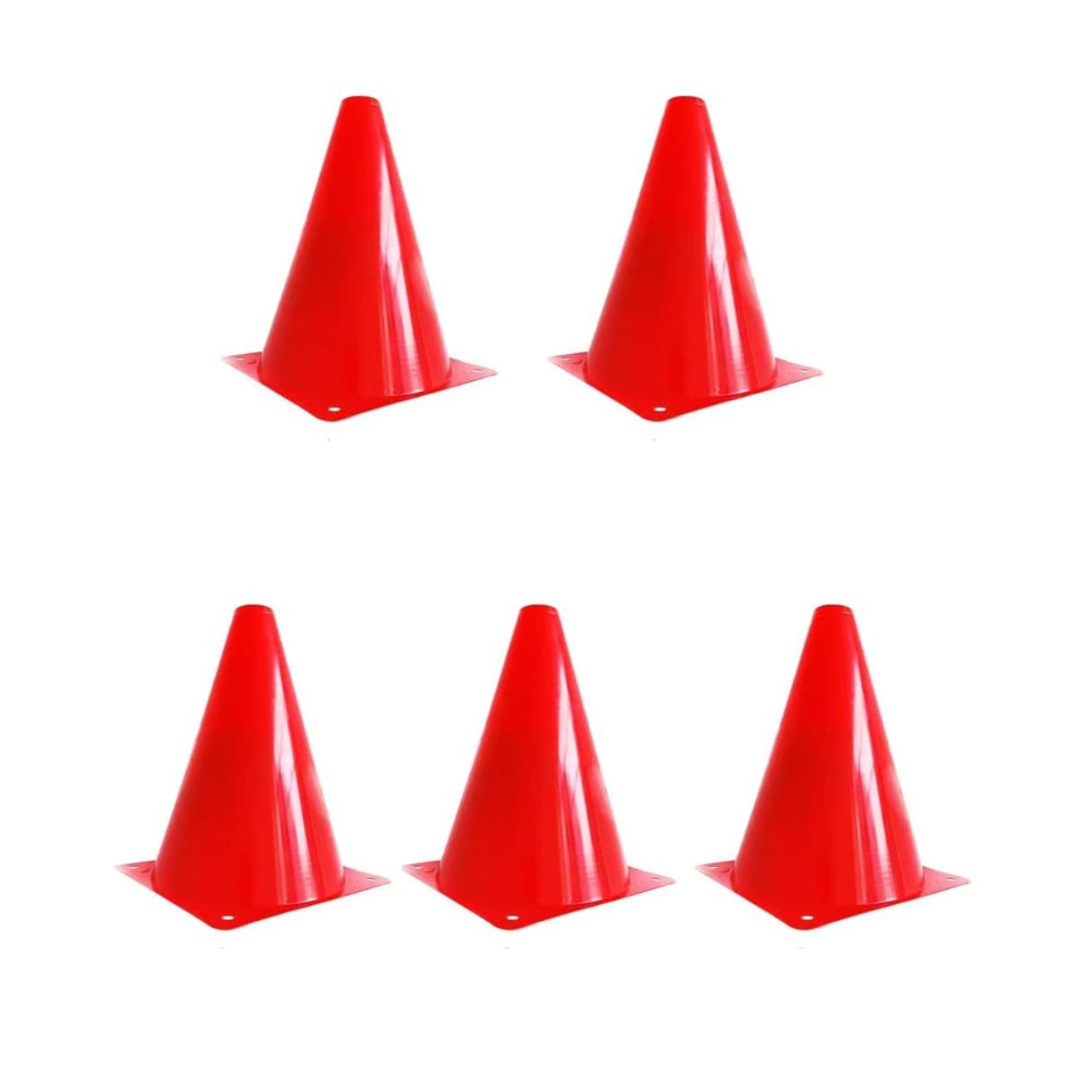 GENERICO - set 5 conos de agilidad 18cm