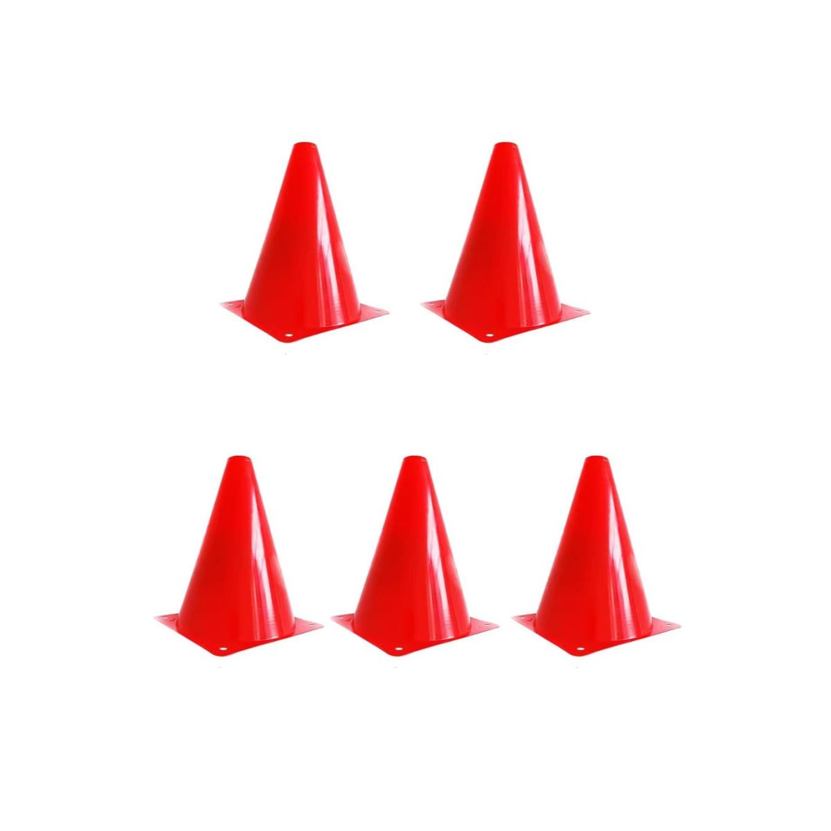 GENERICO - set 5 conos de agilidad 18cm
