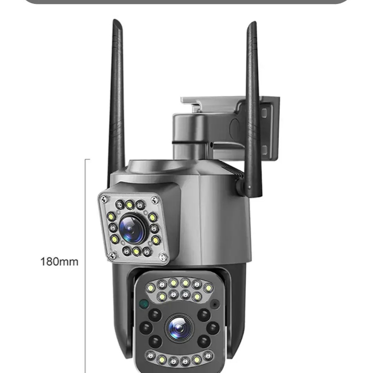 GENERICO - Smart Camera V380 Vigilancia Exterior Wifi Con Doble Antena