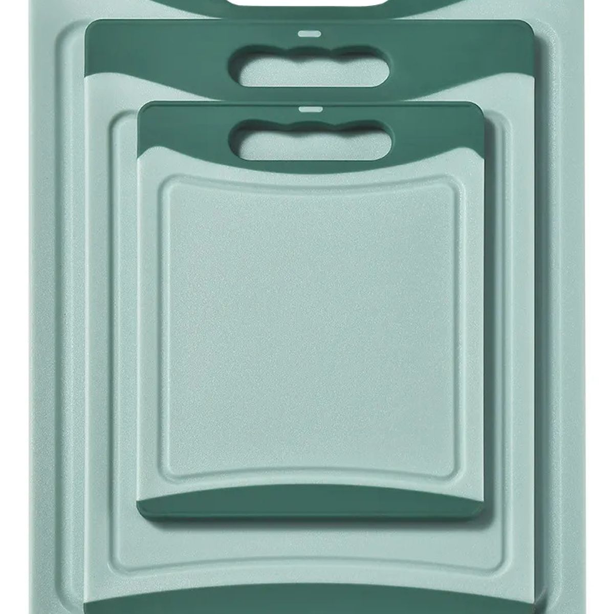 EVERSO - Tabla Para Cortar De Cocina  Antideslizantes Plástico 3 Pcs