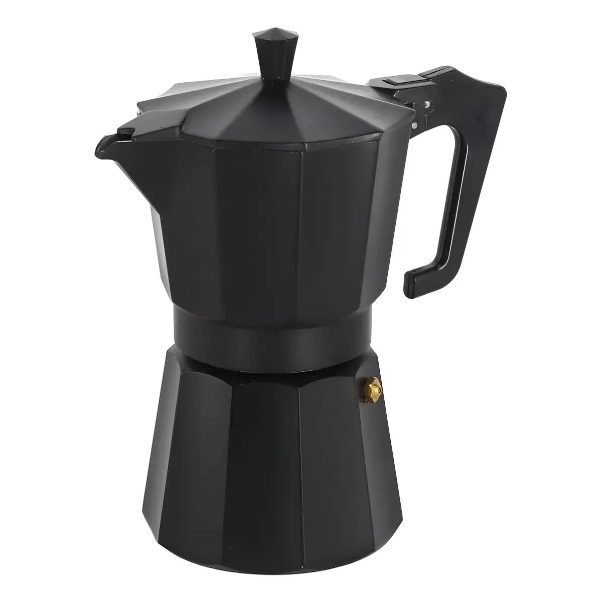 NO LOGO - Cafetera Italiana 6 Tazas Café Moka Express 6 Tazas Negro