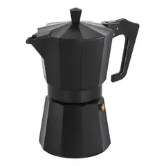 NO LOGO - Cafetera Italiana 6 Tazas Café Moka Express 6 Tazas Negro