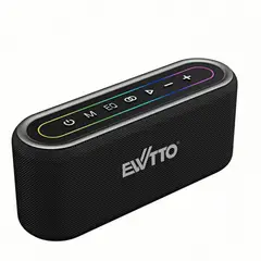 GENERICO - Parlante Portátil Bluetooth Ewtto Efectos de iluminación RGB + TWS EW-P118B