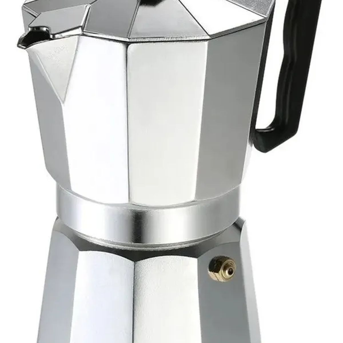NO LOGO - Cafetera Italiana 9 Tazas Cafetera Portatil Color Gris