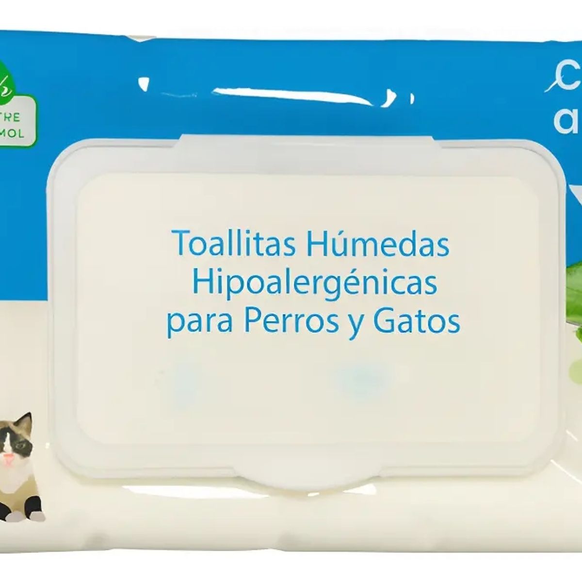 GENERICO - Toallitas Aloe Vera Hidratante Piel Sensible Mascotas 50u