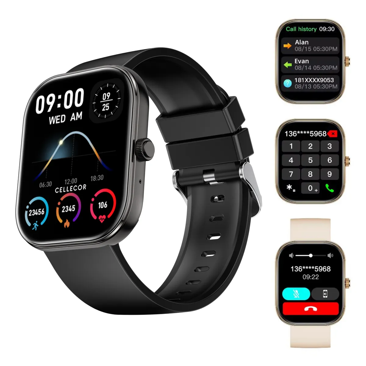 GENERICO - Smartwatch Ip68 Reloj Inteligente 300mah Mujer  Hombre