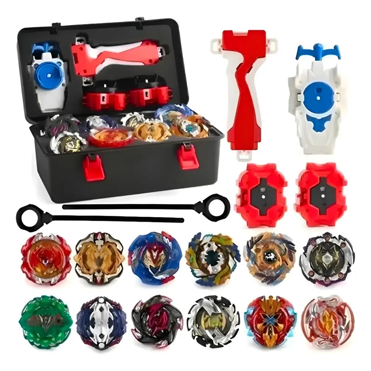 VIDA BUENAS - 12 Estilos Bayblades Metal Fusion Beyblades Set Storage Box