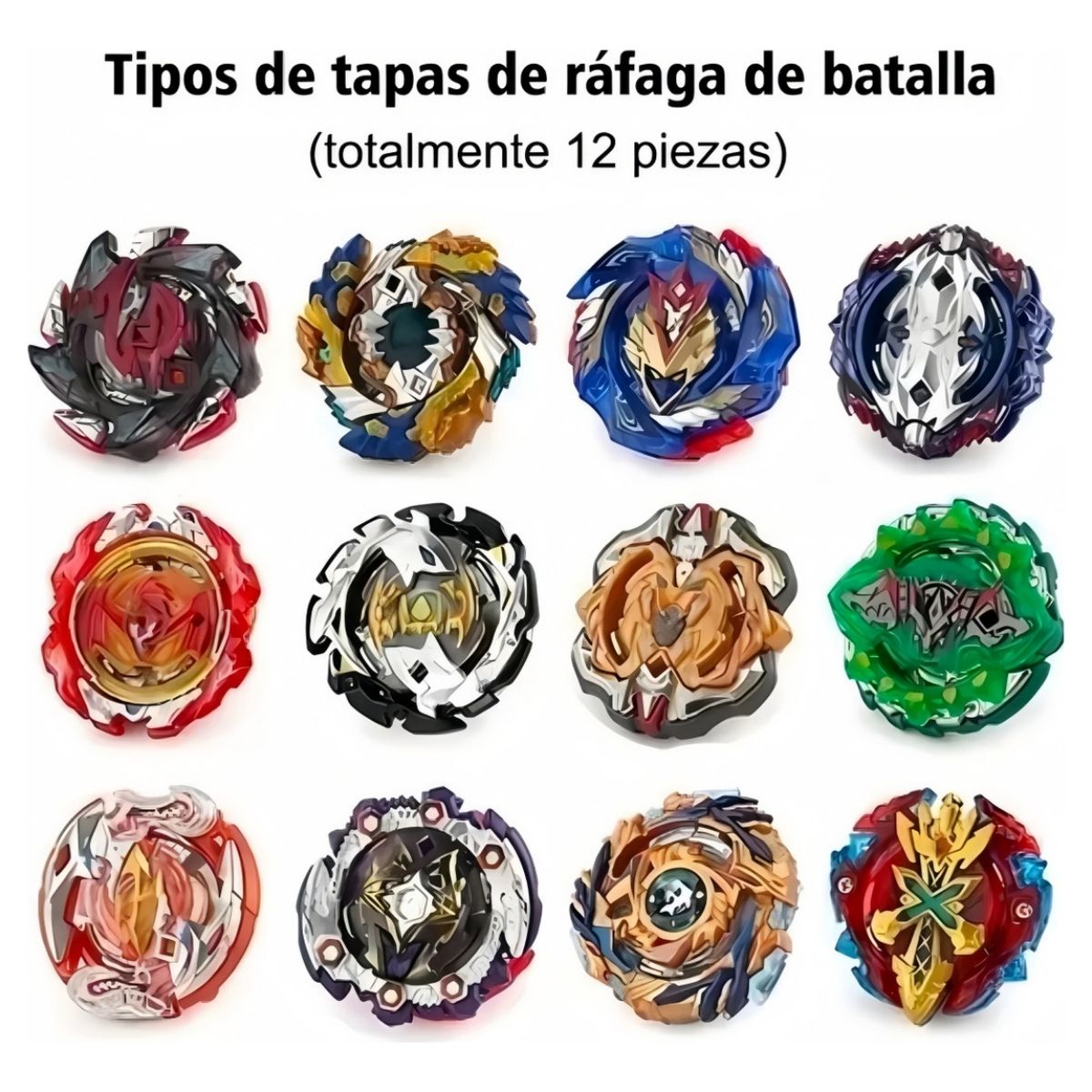 VIDA BUENAS - 12 Estilos Bayblades Metal Fusion Beyblades Set Storage Box