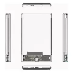 VIDA BUENAS - Cofre Case Para Disco Duro Extern Usb C 3.1 Hdd Sdd Sata 2.5