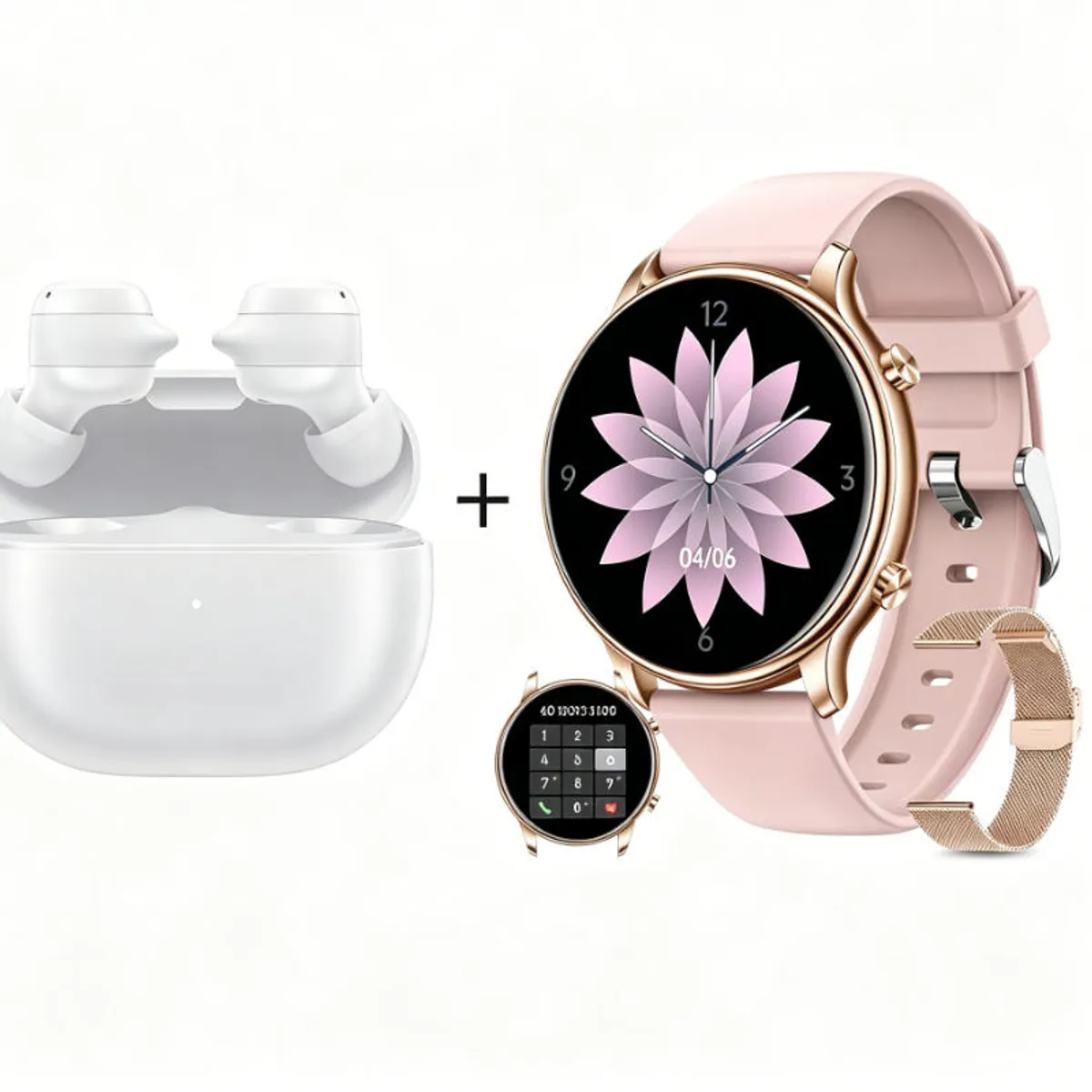 XIAOMI - Y66 Smartwatch+Audífonos  Auriculares Bluetooth XIAOMI Redmi buds 3lite