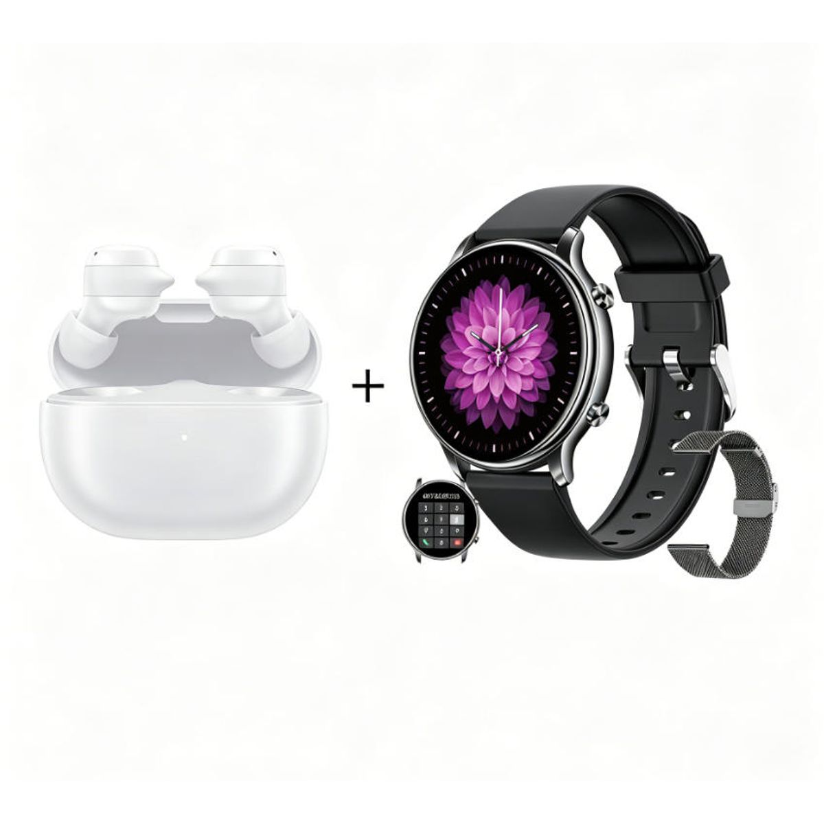 XIAOMI - Y66 Smartwatch+Audífonos  Auriculares Bluetooth XIAOMI Redmi buds 3lite
