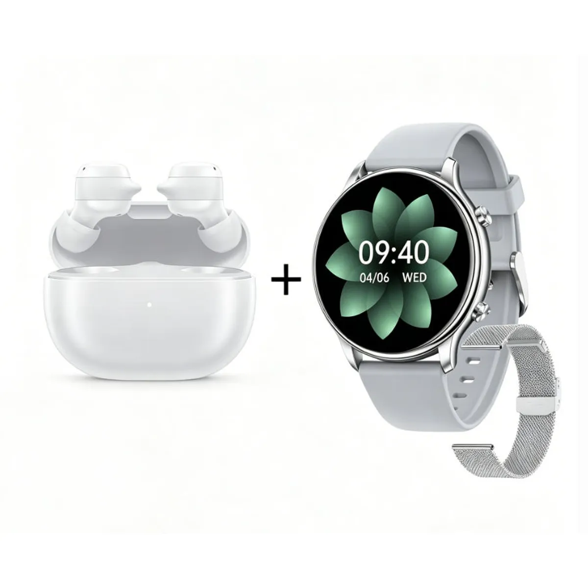 XIAOMI - Y66 Smartwatch+Audífonos  Auriculares Bluetooth XIAOMI Redmi buds 3lite