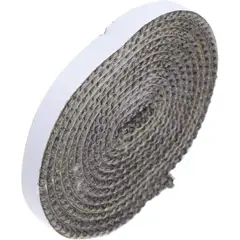 KUANGYE - Junta Plana Autoadhesiva Para Estufa Y Chimenea 3mm×25mm×1.85m
