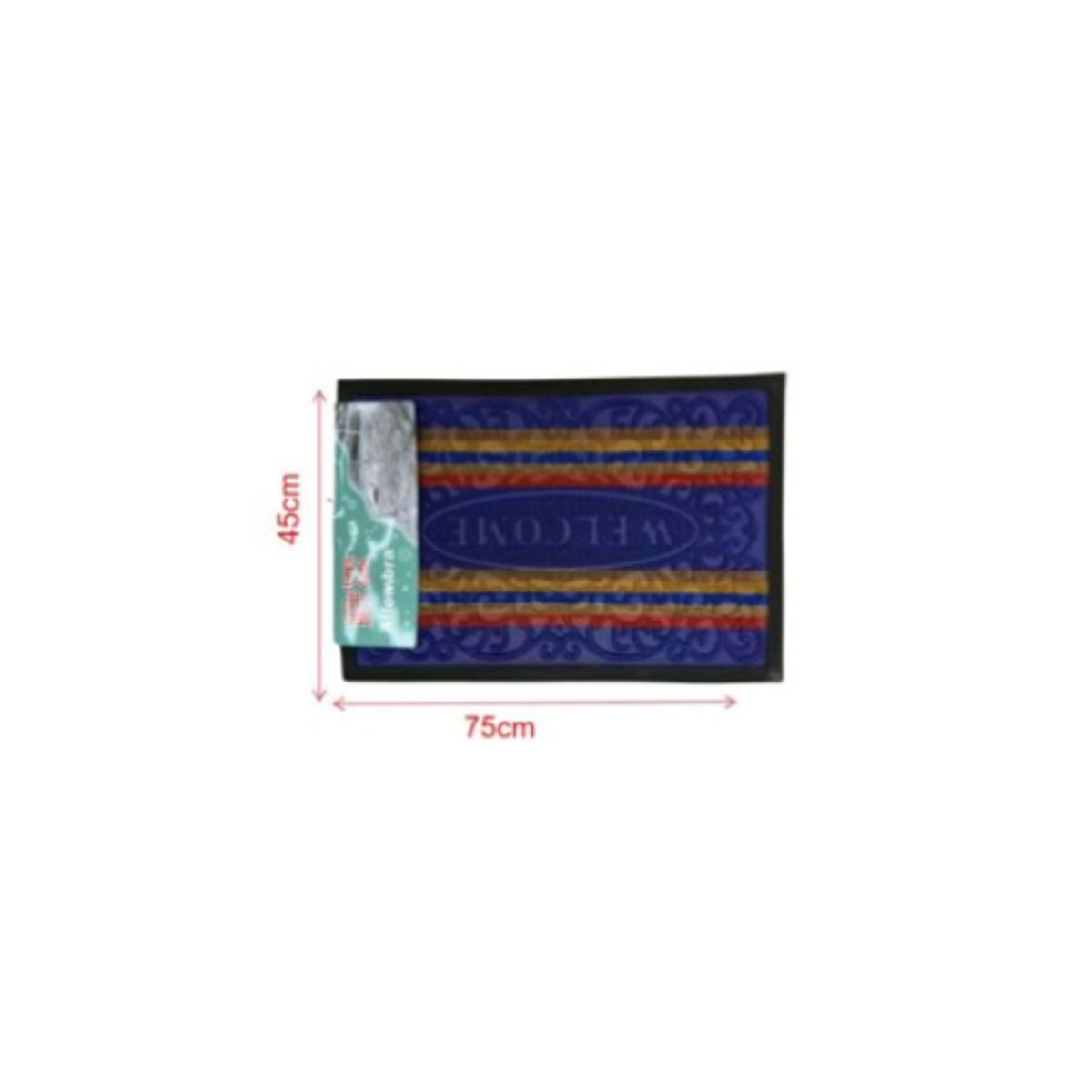 GENERICO - Alfombra Rectangular 45x75 cm Hogar
