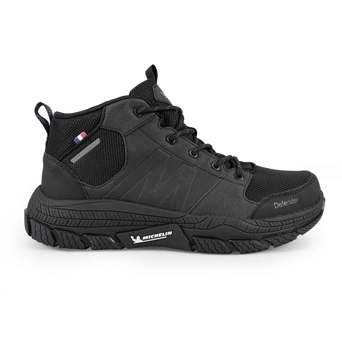 MICHELIN FOOTWEAR - Zapatilla Urbana lmpermeable Hombre Gris Negro Michelin Df11